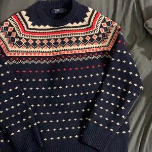 J Crew Factory Ski Sweater